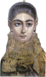 Portrait of a woman from Fayyum